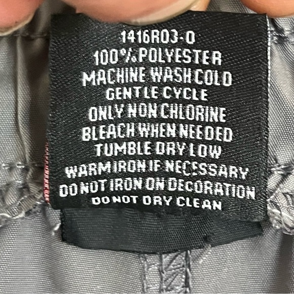 Men’s Southpole Cargo Joggers Track Pants Drawstring Size Large Gray 90’s Y2K - Picture 10 of 14